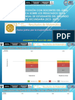 Resultados ECE 2S-MATEMATICA-2019 UA