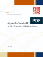 Aligned For Sustainable Design: An A-B-C-D Approach To Making Better Products