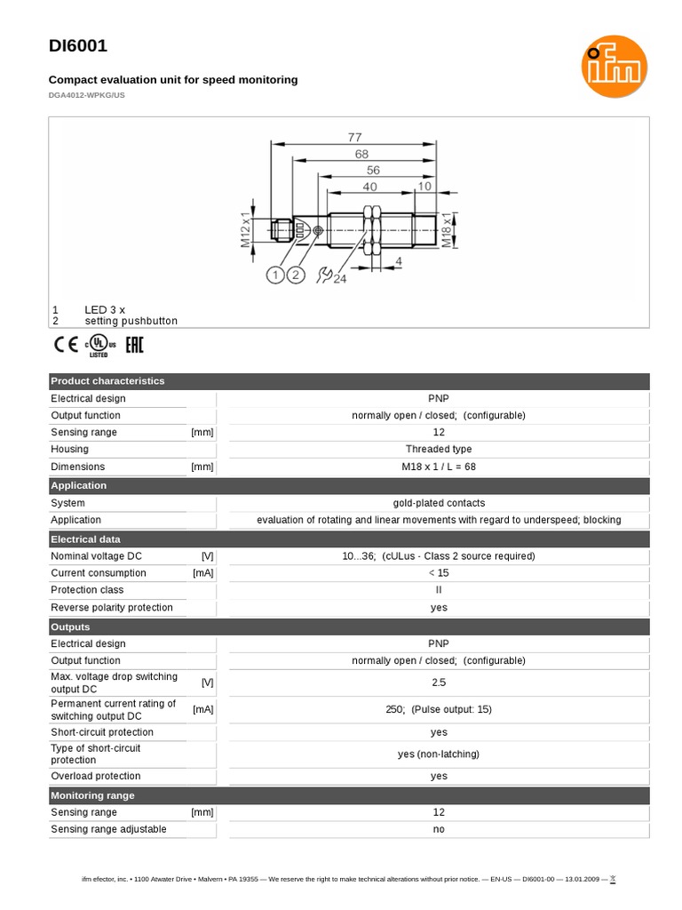 Di6001 00 - en Us PDF | PDF | Switch | Electrical Equipment