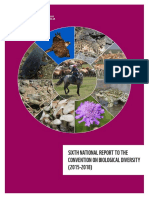 Sixth National Report To The Convention On Biological Diversity (2015-2018)