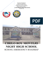 CIRILO ROY MONTEJO NIGHT HIGH SCHOOL EMERGENCY ROADMAP