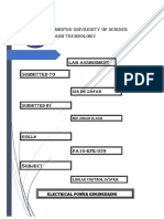 Lab Assignment Submitted To: MIRPUR University OF SCIENCE and Technology