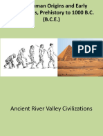 Era I Human Origins and Early Civilizations, Prehistory To 1000 BCE PDF