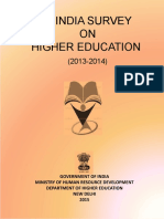 AISHE Final Report 2013-14