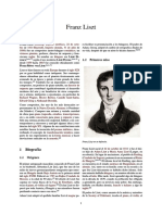 Franz Liszt, el pianista virtuoso y compositor romántico húngaro