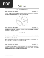 IMO Geometry Questions: Level: Intermediate Ref No: M01 Puzz Points: 10