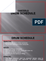 Drum Schedule