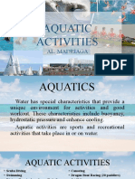 Aquatic Activities: Al. Madriaga