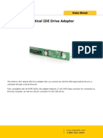 SATA To Slim Optical IDE Drive Adapter