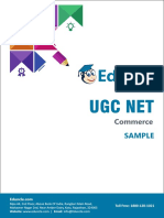Sample Theory With Ques. - UGC NET COMM. - GST (Unit-15)