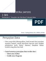 02.pertemuan 2 - Penyajian&Distribusi Frek. Data