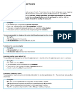 Adjectives Function As Nouns