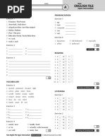 English File: Answer Sheet