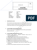 Kontrak Perkuliahan Mesin