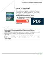 Highway Engineering 7th Edition 1 PDF
