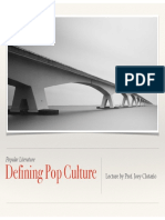 Popular Literature - Pop Culture