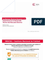 INACAL Las Normas Técnicas Peruanas y Su Importancia en El Desarrollo