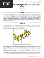 EOT Crane Technical Specifications | PDF | Crane (Machine) | Electric Motor