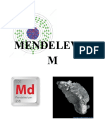 Mendelevium Element Profile