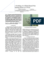 Kinematics Modeling of A Wheel-Based Pole Climbing Robot (UT-PCR)