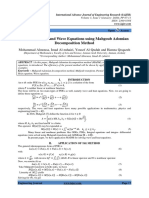 Solution of Heat and Wave Equations Using Mahgoub Adomian Decomposition Method