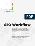 SEO PowerSuite Workflow PDF