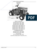 Lawn Tractor: 108, 111, 111H and 112L Lawn Tractors