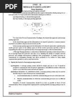 Unit-II Message Passing and RPC