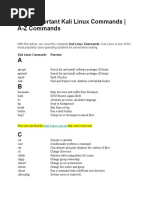 A-Z List of Windows CMD Commands PDF | PDF | Computer File | Windows ...