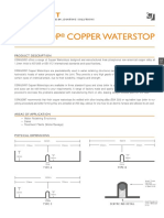 Copper Waterstop