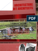 ARCHITECTURE WITHOUT ARCHITECTS