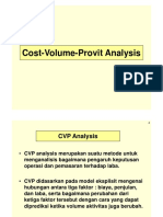 Cost Volume Provit Analysis