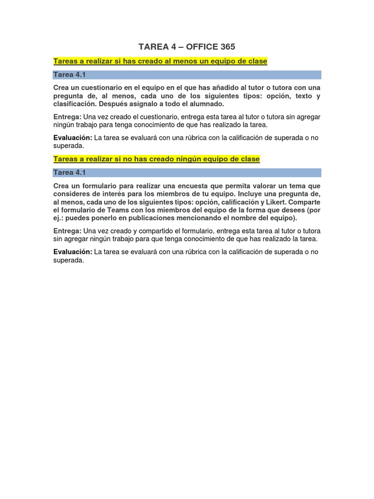 Tarea 4.1 | PDF | Crecimiento personal y profesional