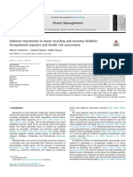 Airborne Mycotoxins in Waste Recycling and Recovery Facilities: Occupational Exposure and Health Risk Assessment