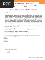 Teste de Avaliação Sumativa Nº 4(a)