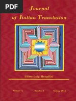 Journal of Italian Translations PDF | PDF