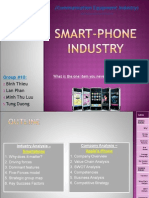 Smartphone Industry and Apple's Iphone Analysis