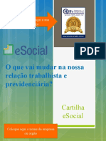 Cartilha Novos Procedimentos eSocial Zenaide Carvalho