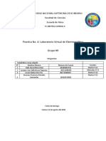 Informe de Electroestatica Grupo #9