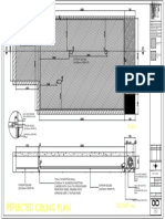 Reflected Ceiling Plan: 19Mm MDF Finished With Approved Duco Paint