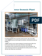 Asws Reverse Osmosis Plant