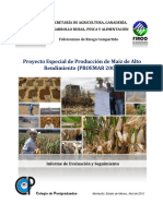 Proyecto Especial de Producción de Maíz de Alto Rendimiento (PROEMAR 2009) PDF