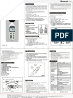 Digital Sound Level Meter Operation Manual: A. Introduction