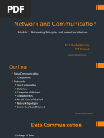 Module-1 Networks and communication