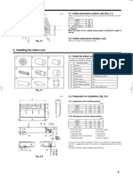 Installation Location: 2.1. Outline Dimensions (Indoor Unit) (Fig. 2-1)