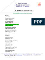 Mail Ballot Drop Sites 11-3-2020