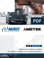 Motec Camera Monitor Systems For Logistics, Harbour and Industrial Applications