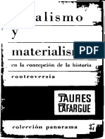 AA. VV. - Idealismo y Materialismo en La Concepción de La Historia (1894-5)