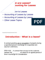 S4-S7: What Are Leases? Accounting For Leases