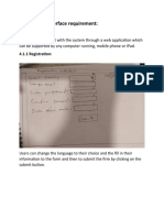 External Interface Requirement